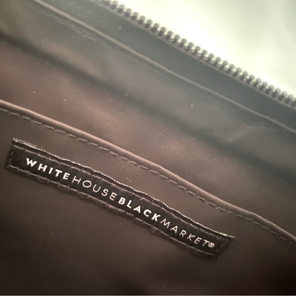 WHBM White and Black Cosmetic Bag - Picture 9 of 12